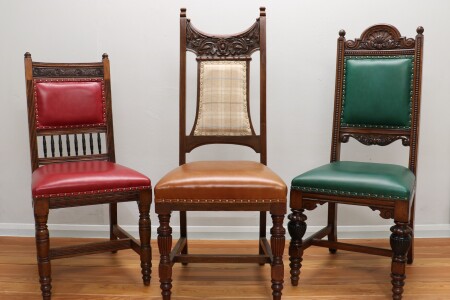 Make an impact with our reclaimed dining chairs!