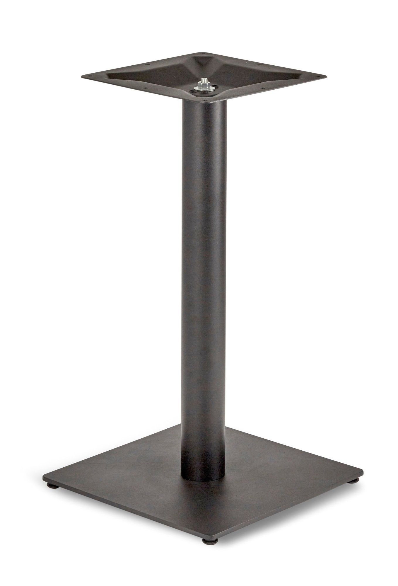 Circus Single Pedestal Dining Table Square Base