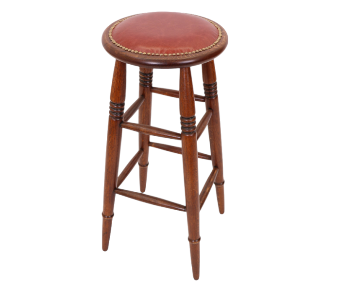 Kitchen stool upholstered 1